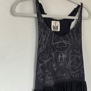 First of a Kind Black A-Line Dress